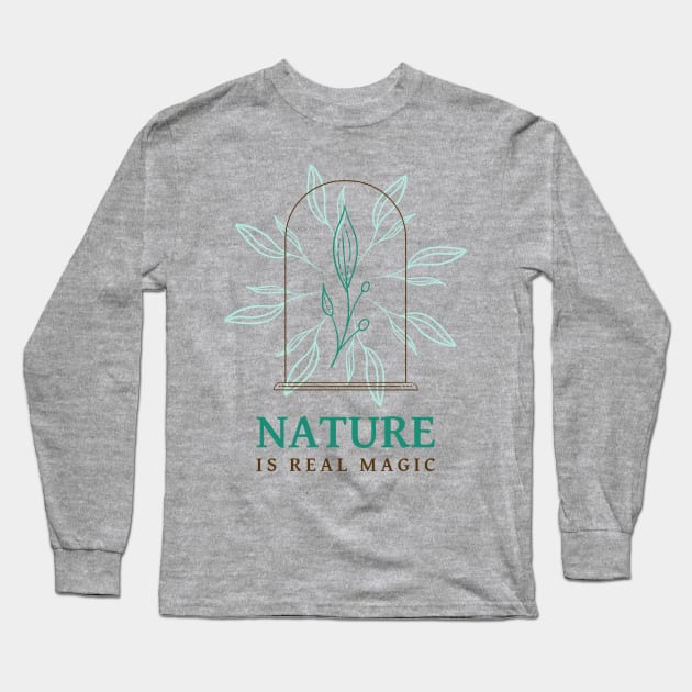 Nature Plant Lover Gardner Long Sleeve T-Shirt by Tip Top Tee's